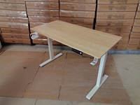 Bureau d'ordinateur pour le travail à domicile, table de jeu électrique réglable en hauteur