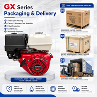 Moteur à essence Scdc Original Hondas GX160SX SXC 4 temps 5,5 ch 163cc OHV pour pompe à eau, générateur, équipement agricole
