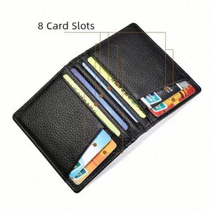 Super Slim Soft PU Mini Credit Card Wallet Purse Card Holders for <b>Men</b> Thin - Product Image 3