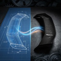 Service de fabrication de pièces en fibre de carbone sur mesure OEM ODM, kit carrosserie, spoiler et garnitures intérieures en fibre de carbone par cuisson en autoclave