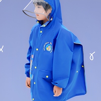 Ensemble imperméable en pongé pour enfants, motif dessin animé, réutilisable, avec pantalon de pluie, idéal pour l'école, la randonnée et les activités de plein air