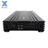 Amplificateur classe D 2000W avec PCB de largeur 1CH 120mm pour système audio de voiture monaural avec croisements et égaliseurs
