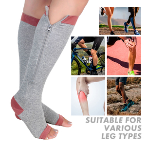 <span class=keywords><strong>Bas</strong></span> <span class=keywords><strong>de</strong></span> compression zippés sans orteils pour la récupération sportive, haute performance, technologie Lonati, vente en gros - Product Image 5