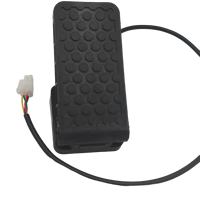Pédale d'accélérateur sans entretien YTP004 avec nouveau plastique pour machine de nettoyage automobile