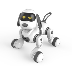 Chien robot intelligent télécommandé, jouet éducatif pour enfants et petits garçons - Matériau plastique, coordination œil-main, fonction d'histoires - Product Image 5