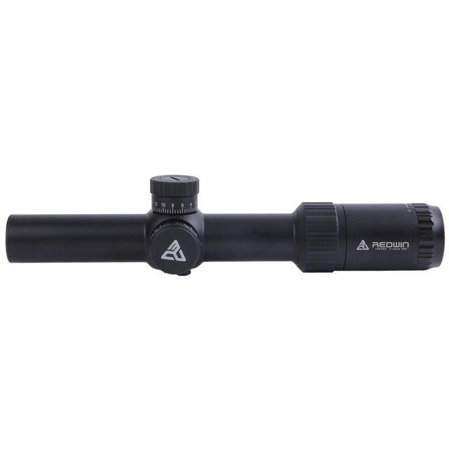 Red Win Torero LPVO Scope --True 1x 30mm 1/2 Click Value Turret Zero Lock 6 Level Red Illumination Horseshoe Reticle 1-6x24 FFP