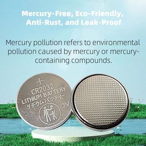 Pile bouton CR2032 haute capacité - pour la sauvegarde de la mémoire de la carte mère d'ordinateur et les pèse-personnes électroniques - Vente en gros - Product Image 2