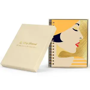 Op Maat Bedrukt A4/A5 Pvc Magnetische Mini Hardcover 120 Vellen Dagplanner Journal Notebooks Stof Spiraalband