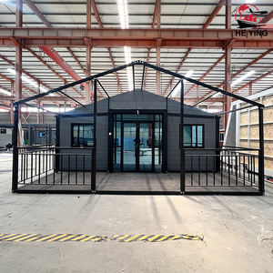 2 Maisons extensibles modernes de 3 chambres à coucher Maisons préfabriquées en conteneur pliable 20 pieds 30 pieds 40 pieds Cabines modulaires portables avec salle de bain - Product Image 2