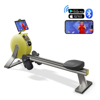 Máquina de Remo Portátil YPOO para Ejercicio Cardiovascular en Casa, con Generación de Electricidad Autónoma