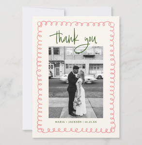 Photo <span class=keywords><strong>de</strong></span> mariage rose et verte dessinée à la main <span class=keywords><strong>de</strong></span> haute qualité <span class=keywords><strong>carte</strong></span> d'invitation <span class=keywords><strong>de</strong></span> remerciement cartes <span class=keywords><strong>de</strong></span> <span class=keywords><strong>voeux</strong></span> personnalisées faites à la main - Product Image 2