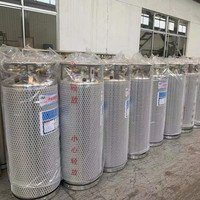 Cylindre de gaz liquide d'oxygène liquide VGL 195L 2.0Mpa, réservoir Dewar, cylindre de gaz cryogénique
