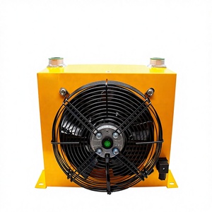 Radiateur hydraulique en fonte, refroidisseur d'huile, refroidisseur d'air à plaques et ailettes, raccords DC 12V, série AF, garantie 1 an - Product Image 1