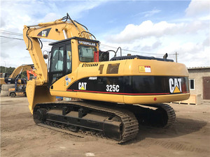 Excavatrice d'occasion Cat 325C Caterpillar 25 tonnes d'origine Japon de haute qualité à vendre à Shanghai Prix bas en stock - Product Image 3