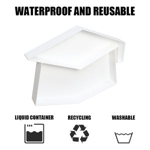 Contenedor de Plástico Impreso en 3D de Grado Alimenticio, Caja de Servicio con Forma de Birrete de Graduación 2026 - Product Image 6