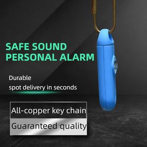 Alarme personnelle sonore sûre/Double alarme 130DB haut décibel buzzer/haute intensité LED lumière alarmes personnelles porte-clés pour les femmes - Product Image 4