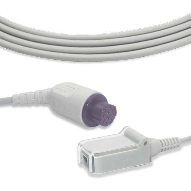 CE Certified, TPU 2.2-meter Spo2 Adapter Cable, Spo2 Cable Compatible with Ohmeda Blood Oxygen Sensor