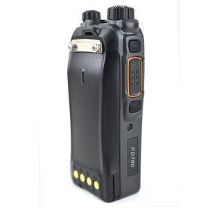 วิทยุสื่อสารสองทาง UHF VHF PD708 PD705 PD702วิทยุมือถือดิจิตอลแบบพกพาวิทยุ AES-256แบบพกพาทนทานเครื่องส่งรับวิทยุระยะไกล10กม. - Product Image 5