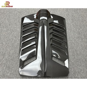 Cubierta de Motor de Fibra de Carbono Seca para Lamborghini Huracán LP580 LP610 EVO, Estilo STO, Piezas de Repuesto para Automóviles - Product Image 4