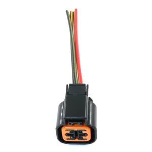 Beste Nieuwe Push In Camlock Soldeerafdichting Auto Aangepaste Radio Kinderwagen Elektronische Kit Krimp 4 Pin Schroeftype Draadconnectoren Voor Auto 'S