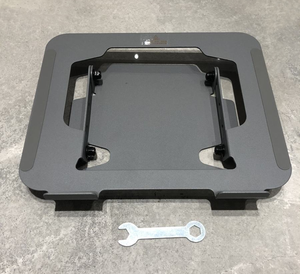 ขาตั้งแล็ปท็อป/แท็บเล็ตแบบพับได้ วัสดุโลหะ แข็งแรง ปรับได้สองระดับ ขนาด 17 นิ้ว รับน้ำหนักได้ 10 กก. สำหรับ <span class=keywords><strong>iPad</strong></span> รุ่นใหม่ ราคาประหยัด - Product Image 6