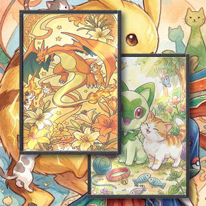Vente en gros d'articles de collection d'art de bandes dessinées, incluant des cartes Pokémon, des cartes MaoMao Art Board, des cartes mignonnes, des cartes Vintage Legends Elite Erainer Box, des boîtes acryliques et des boîtes mystères de jeux de cartes - Product Image 1