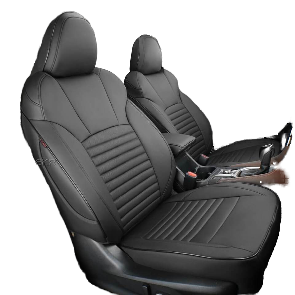 EKR Custom Fit Full Set Luxury Leather Car Seat Covers for Hyundai Elantra  2013-2022 Model Years