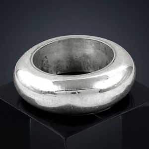 Art Palace Stainless Steel <b>Plain</b> <b>Ring</b> Modern Unisex Fashion Jewelry Daily Wear Gift - Product Image 1