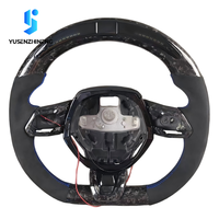 Volant de voiture sport en cuir forgé sur mesure avec fibre de carbone pour Urus Gallardo Huracan Evo Murcielago Aventador