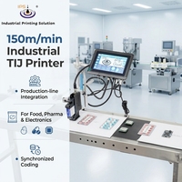 Printer Inkjet TIJ Industri untuk Kode QR, Tanggal Kedaluwarsa, dan Pengkodean Tersinkronisasi pada Lini Makanan, Farmasi, dan Elektronik