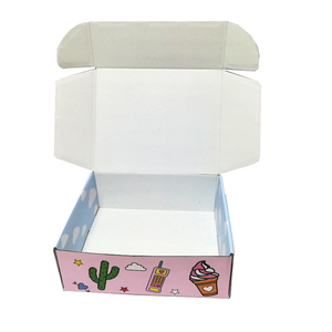 Wholesale Logo <strong>Custom</strong> <strong>Mailer</strong> Packaging Pink Corrugated <strong>Custom</strong> Printed <strong>Package</strong> <strong>Mailer</strong> Box Packaging - Product Image 2