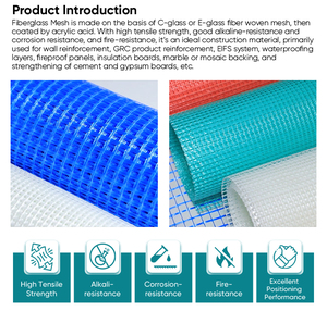 Colle de renforcement pour <span class=keywords><strong>façade</strong></span> en béton, plâtre, maille de fibre de verre adhésive, maille de fibre de verre – Catégorie de produit - Product Image 1