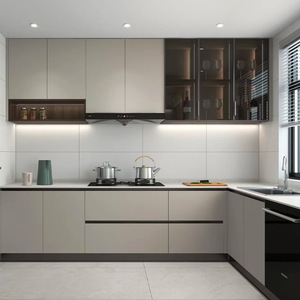Custom-made Whole-House Solid Wood <strong>Wardrobes</strong> Kitchen Cabinets Eco-Friendly <strong>Storage</strong> <strong>Solutions</strong> Modern Pastoral Design - Product Image 3