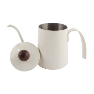 กาต้มน้ำรินกาแฟแบบคอห่าน ขนาด 0.25/0.35/0.6 ลิตร พร้อมด้ามจับกันความร้อน หัวจ่ายน้ำแบบหยดละเอียด - Product Image 4