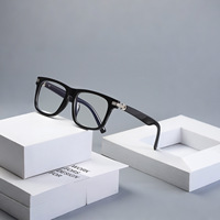 2025 hommes rétro lunettes optiques haut de gamme noir Rectangle oeil de chat PC Anti-lumière bleue diamant mode tendance lecture en gros