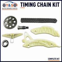 Kit Rantai Timing Ys Baru Tahan Aus, Suku Cadang Paduan Logam untuk Mesin Peugeot N12B16 1.6L Empat Silinder Naturally Aspirated