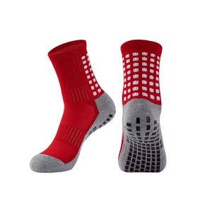 Custom Anti Slip Grip Football <b>Socks</b> Knitted Logo Sports <b>Socks</b> for Football Training and Soccer <b>Socks</b> Football <b>Socks</b> - Product Image 2
