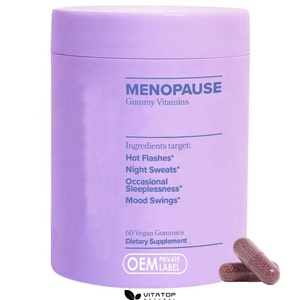 Private Label Wechseljahre Kapseln für Mood Swing Hormon Balance Vitamine <span class=keywords><strong>Menopause</strong></span> Ergänzung für Frauen mit Ashwagandha KSM-66 - Product Image 1