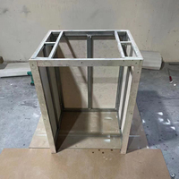 Cuisine extérieure modulaire non assemblée, cuisine extérieure en acier inoxydable
