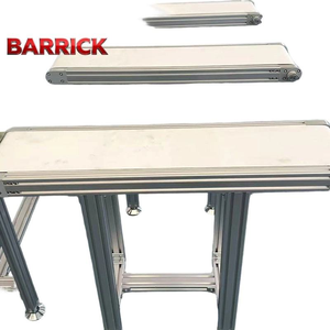 PVC/PU Bantlı Yatay Konveyör, Hafif Yük Taşıma Sistemi, Malzeme Taşıma Endüstrisi Kullanımı İçin Bantlı Konveyör - Product Image 4