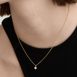 Gemnel, diseñador personalizado, cadena de Cable de Plata de Ley 925, conjunto de collar de doble capa de circón cúbico 3A - Product Image 6