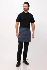 Delantal Personalizado <span class=keywords><strong>para</strong></span> Supermercado, Ropa <span class=keywords><strong>de</strong></span> Trabajo, Delantal <span class=keywords><strong>de</strong></span> Moda <span class=keywords><strong>para</strong></span> Frutería, Restaurante, Cafetería, Delantal <span class=keywords><strong>de</strong></span> Camarero con Palabras Bordadas e Impresas - Product Image 5