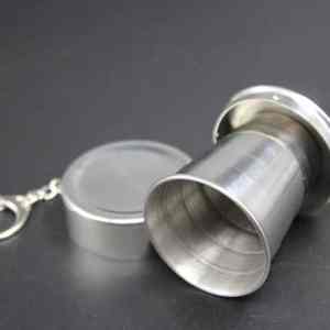 Gobelet pliable en acier inoxydable 40 ml, gobelet de bureau avec conception anti-fuite, gobelet isotherme pour les voyages et la maison - Product Image 5