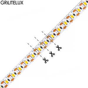 Bande LED flexible SMD2835 5V 12V 24V 5mm 8mm 10mm 120/144/168/180LEDs/m pour éclairage linéaire personnalisé de meubles et armoires - Product Image 1