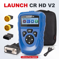 Escáner de Diagnóstico para Camiones de Servicio Pesado LAUNCH CR HD V2, Lector de Códigos para Vehículos Comerciales