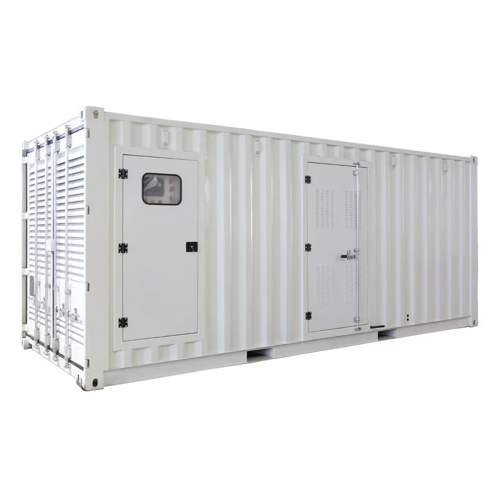 Industriële Natuurlijke 500kw 600kw 800kw 900kw 1000kw Gasturbine Gas Zuiger Unit Generator Aangedreven Door Baudouin Jichai Motor