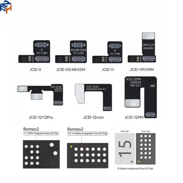 Jcid Tag Face Id Repair Fpc Flex Cable for Iphone X Xr Xs 11 12 13 14 15 16 Pro Max Mini Dot Projector Read Write Data Repair