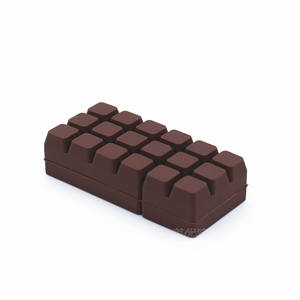 Personnalisé PVC personnalisé <span class=keywords><strong>usb</strong></span> disk individu 2D 3D chocolat forme clé <span class=keywords><strong>USB</strong></span> pour cadeau promotionnel logo design gratuit - Product Image 1