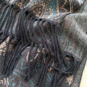 Retro Paisley Floral Tassel <b>Shawl</b> Ethnic Wind Decorative Scarf Outdoor Travel Soft <b>Wrap</b> - Product Image 4