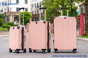 Hard Luggage 20" 24" 28" Durable Hot Selling Using for Travel Cusstom Color Standard Package Vietnamese Supplier Factory - Product Image 6